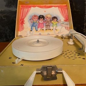 Vintage record player